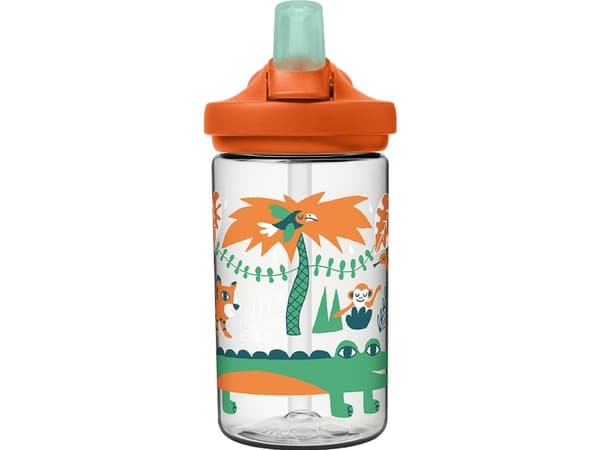 CamelBak eddy+, 400 ml, Daily usage, Multicolour, Tritan, Jungle Animal, Child