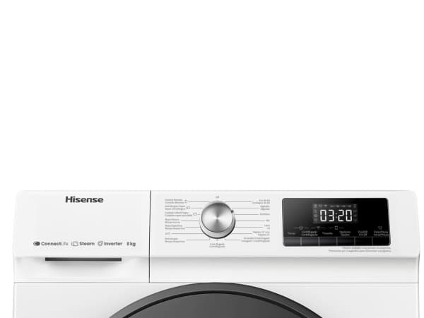 WFQA8014EVJMW vaskemaskin med damp 8 kg