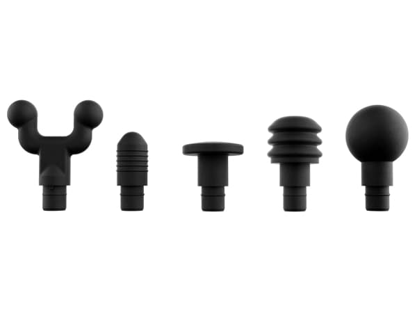 HyperIce Hypervolt 2 Attachment Heads Black, Attachment head, Black, 5 pc(s), Hypervolt 2