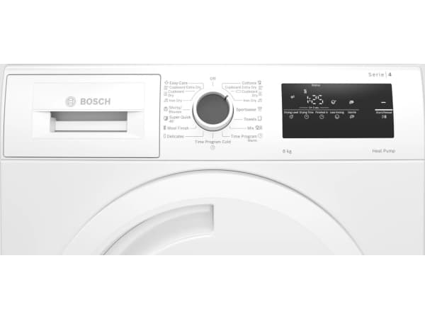 Bosch Serie 4 WTH83252PL tørretumbler Fritstående Front-læsning 8 kg A++ Hvid