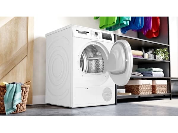 Bosch Serie 4 WTH83252PL tørretumbler Fritstående Front-læsning 8 kg A++ Hvid