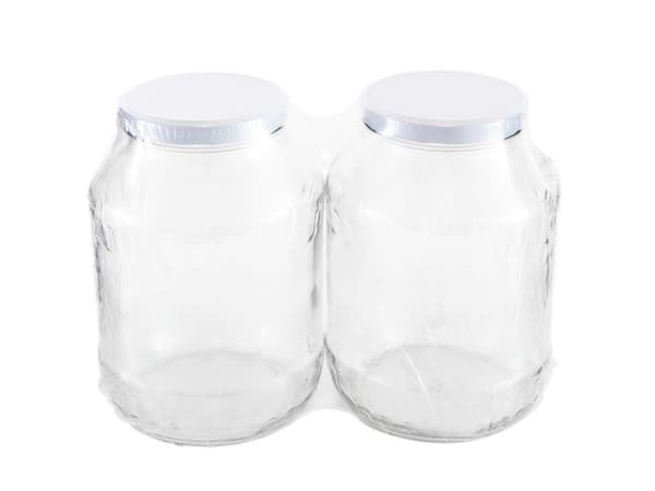 Okko Jar 2650Ml 2Pcs Without Lid 100Mm
