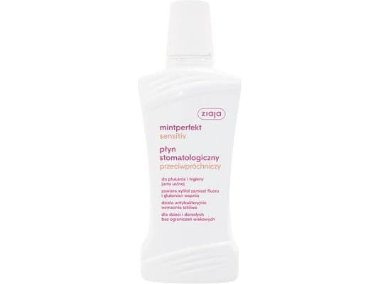 Ziaja Mintperfekt Sensitiv Anti-karies tannvæske 500ml