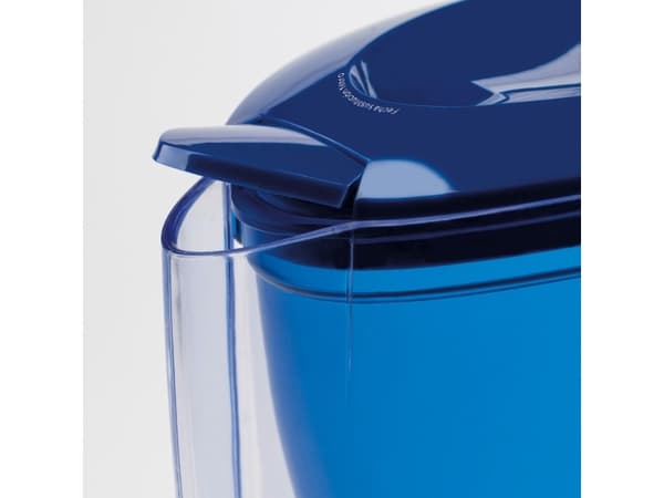 JATA HJAR1001, Krukke, 2,5 l, Blå, Gjennomsiktig