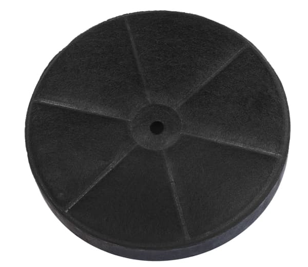 Exquisit 1010170, Filter till spiskåpa, Svart, Kolfiber, Exquisit, KFD60-8, 155 mm