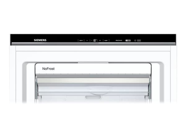 Siemens iQ500 GS58NAWDV - Fryser - stående - bredde: 70 cm - dybde: 78 cm - høyde: 191 cm - 366 liter - Klasse D - hvit
