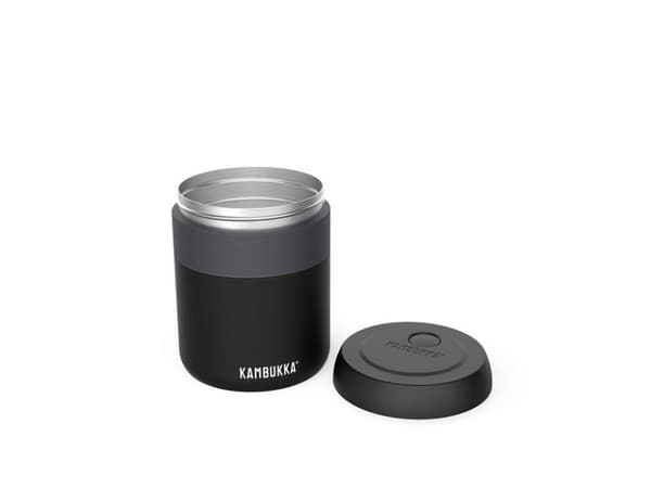Kambukka lunchlåda Bora 600 ml rostfritt stål matt svart