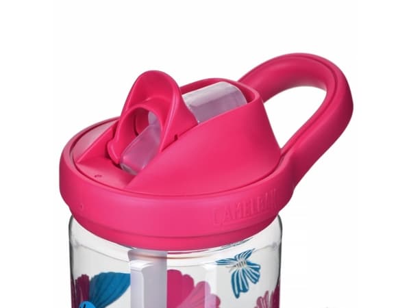 CamelBak 2472102041, 400 ml, Päivittäinen käyttö, Musta, Sininen, Vaaleanpunainen, Läpinäkyvä, Tritan, Colorblock Butterflies, Lapsi