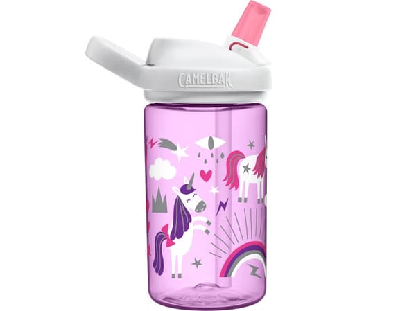 CamelBak 2472501041, 400 ml, Daglig användning, Rosa, Vit, Tritan, Unicorn Party, Barn