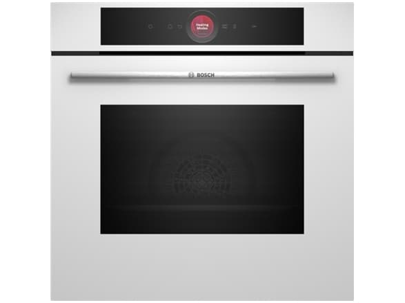 Bosch Serie | 8 HBG7721W1S - Ugn - inbyggd - Wi-Fi - fördjupning - bredd: 56 cm - djup: 55 cm - höjd: 58.5 cm - med självrengöring - Klass A+ - vit