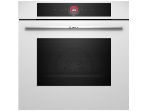 Bosch Serie | 8 HBG7721W1S - Ugn - inbyggd - Wi-Fi - fördjupning - bredd: 56 cm - djup: 55 cm - höjd: 58.5 cm - med självrengöring - Klass A+ - vit
