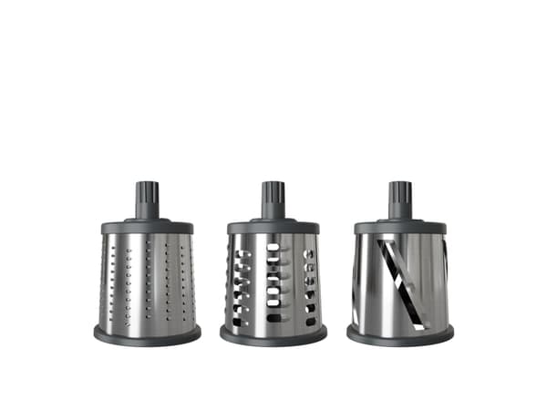 Zyliss E900057, Roterande rivjärn, Metallisk, Gjuten aluminium, Rostfritt stål, Schweiz, 1,4 kg
