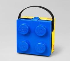 Lego Classic Lounaslaatikko 4 kahvalla Sininen