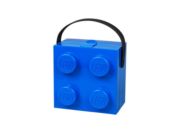 Lego Classic Lounaslaatikko 4 kahvalla Sininen