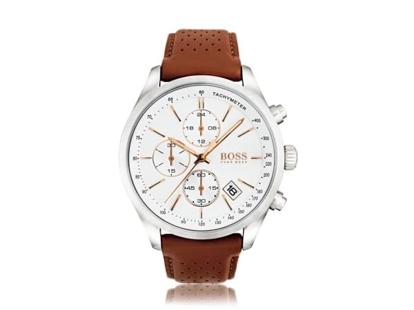 HUGO BOSS 7613272231084, Hankjønn, Rustfritt stål, Brun