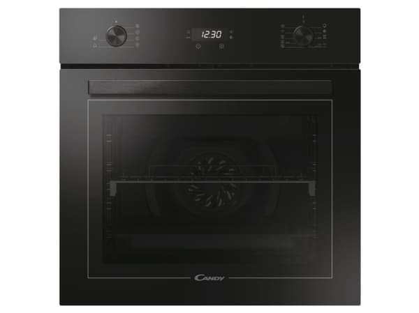Candy Moderna FCM996NRL, Medium, Elektrisk ovn, 70 l, 70 l, Pyrolytisk + damp, Innebygget Sort