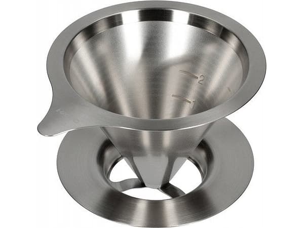 Hario Hario metal Drip V60-02 med stativ