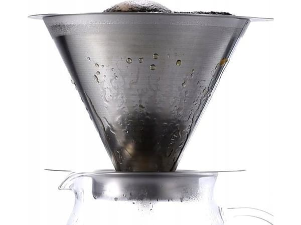 Hario Hario metal Drip V60-02 med stativ