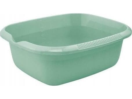 keeperskål "björk", firkantet, 380 x 320 mm, nordisk-grønn PP, integrert måleskala og tut, sidehåndtak, - 1 stk (1055831500000)