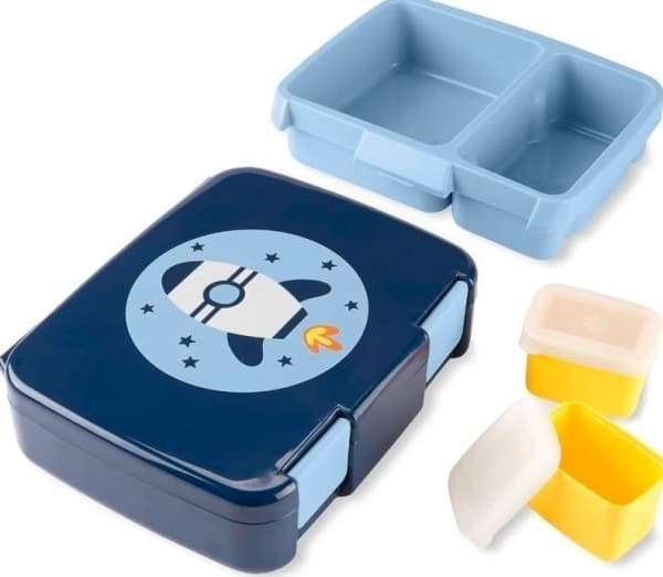 Skip Hop Lunch konteineris ZOO Bento Rocket