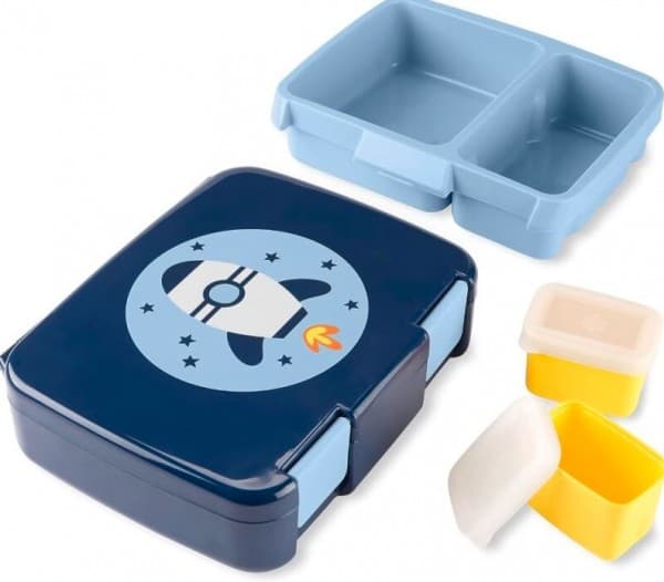 Skip Hop Lunch konteineris ZOO Bento Rocket