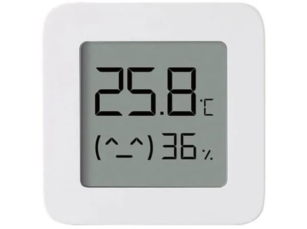 Xiaomi Mi Home Bluetooth Thermometer 2, Innendørs, °C, 0 - 60 °C, Digitalt, Hvit, Akrylonitril-butadien-styren (ABS), Polymetylmetakrylat (PMMA)