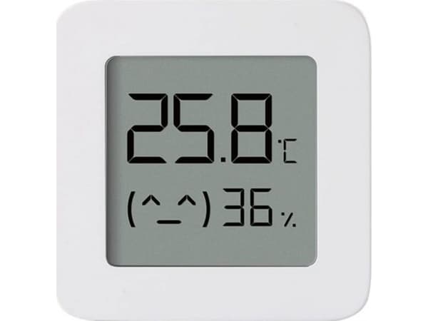 Xiaomi Mi Home Bluetooth Thermometer 2, Innendørs, °C, 0 - 60 °C, Digitalt, Hvit, Akrylonitril-butadien-styren (ABS), Polymetylmetakrylat (PMMA)