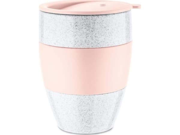 koziol Aroma To Go 2.0, Single, 0,4 l, Grå, Rosa, 1 styck, 92 mm, 97 mm