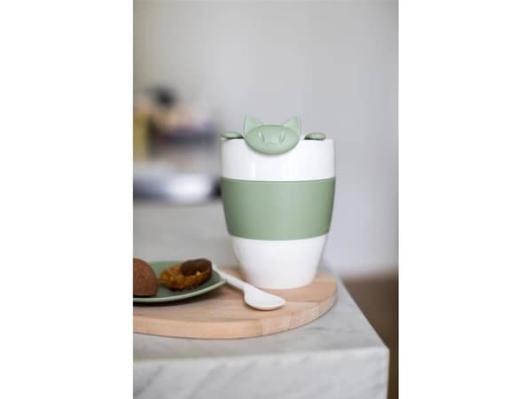 koziol Aroma To Go 2.0, Single, 0,4 l, Grön, Grå, 1 styck, 92 mm, 97 mm