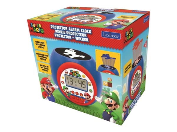 Lexibook Super Mario & Luigi - Väckarklocka - elektronisk - skrivbord