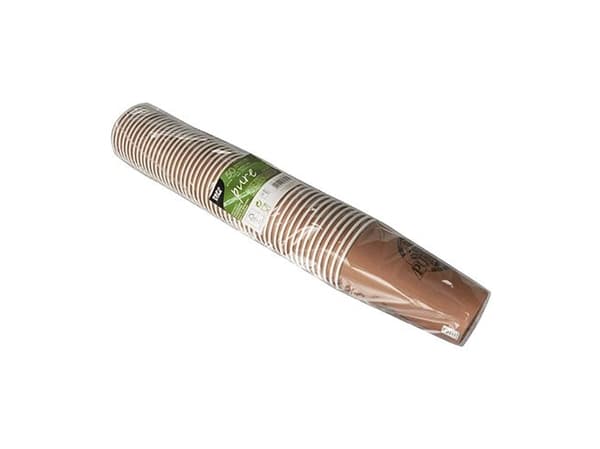 Papstar 87869, 400 ml, Fotoark kartong, Polylaktid (PLA), Brun, FSC, 9 cm, 139 mm