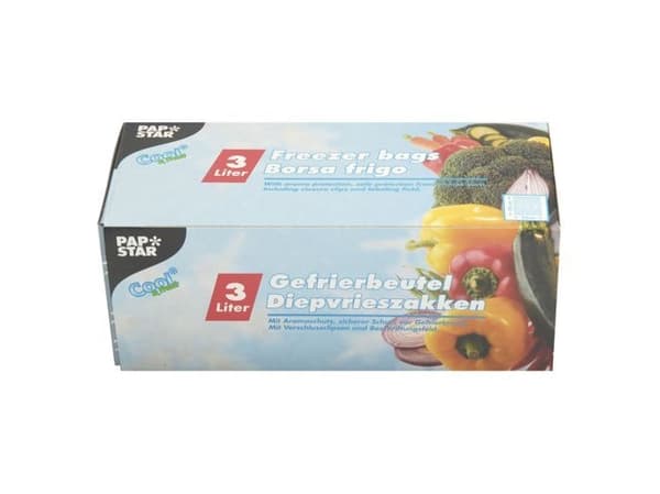Papstar 14158, 3 l, Gjennomsiktig, 250 mm, 320 mm, 5,6 g, 75 stykker