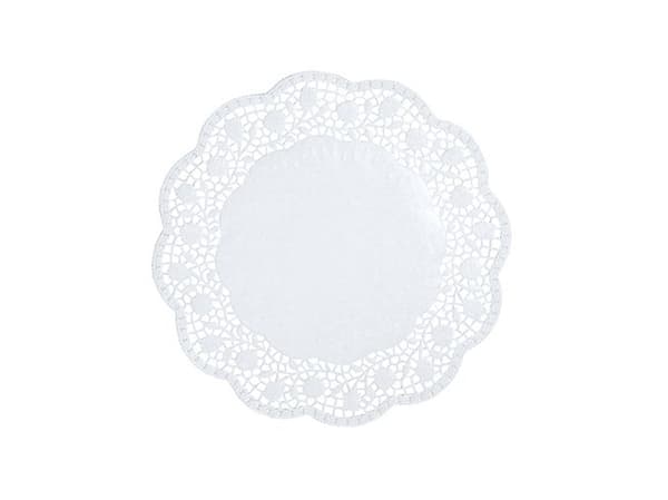 Papstar 12452, Rund, Vit, papper, 18 cm