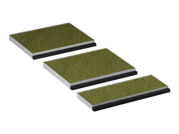 Siemens CleanAir Plus LZ11BKB16 - Charcoal filter set Brun, Rustfritt stål