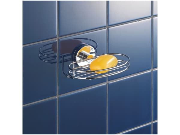 WENKO 20890100, Kromi, Terästä, Seinä, Imukupit, 170 mm, 120 mm