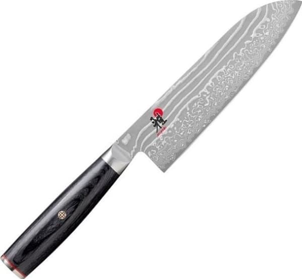 MIYABI 5000 FC-D - Santokukniv - 18 cm - svart