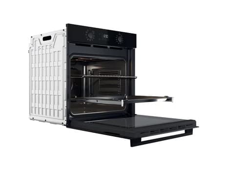 Whirlpool OMK58CU1SB, Medium, Elektrisk ugn, 71 l, 71 l, Katalytisk, Inbyggd
