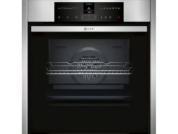Bosch Serie | 8 HBG676ES1 - Ugn - inbyggd - Wi-Fi - fördjupning - bredd: 56 cm - djup: 55 cm - höjd: 58.5 cm - med självrengöring - Klass A+ - svart