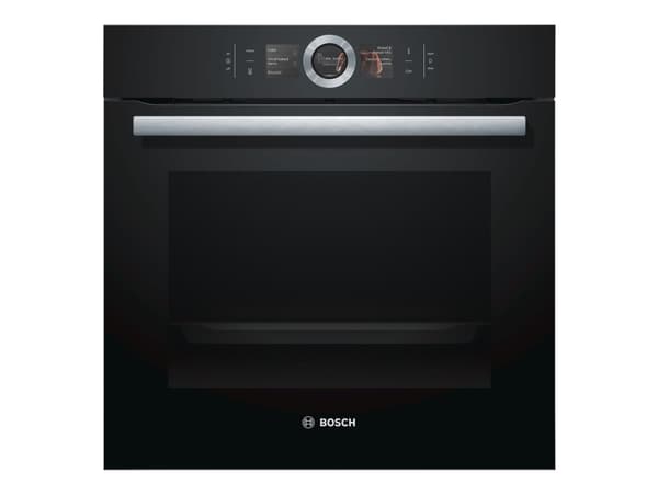 Bosch HBG676EB6 Sarja 8 Sähköuuni / A+ / 71 L / suuri pinta/pieni grilli / pizzataso / PerfectRoast &amp; PerfectBake / musta