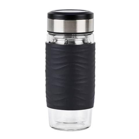 EMSA N20803, Transparent, Glas, Silikon, Rostfritt stål, Te, Kina, 420 ml, 82 mm