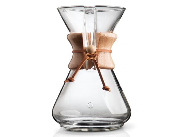 Chemex CM-10A, 1,48 l, Glass, Lær, Tre, Brun, Gjennomsiktig, 130 mm, 130 mm, 235 mm