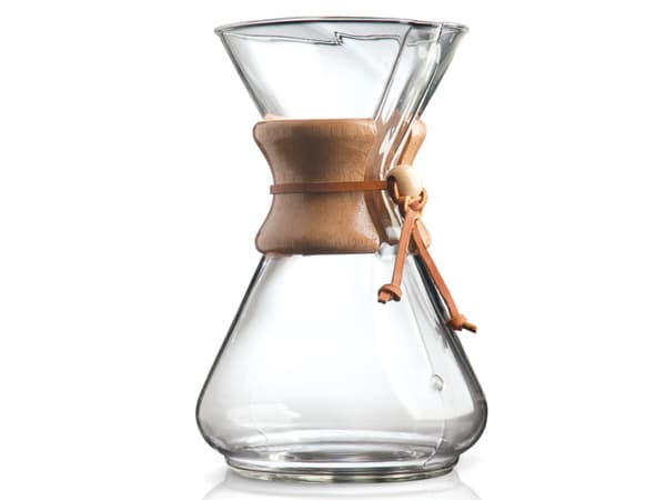 Chemex CM-10A, 1,48 l, Glass, Lær, Tre, Brun, Gjennomsiktig, 130 mm, 130 mm, 235 mm