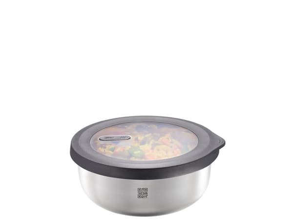 GEFU Provido, Skål, Rund, 1000 l, Rostfritt stål, Rostfritt stål, 300 ° C