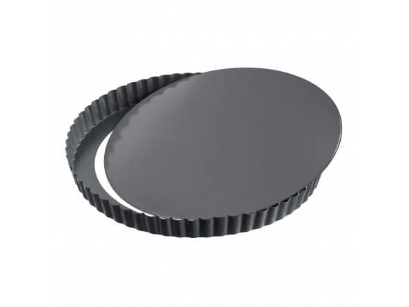 Kaiser 23.0063.7259, Kakeform, Rund, 1,5 l, 250 °C, Sort, Stål