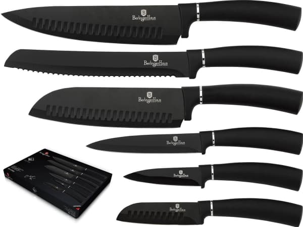 Berlinger Haus 6 - Partial Knife Set, Black Royal Collection - BH/2383