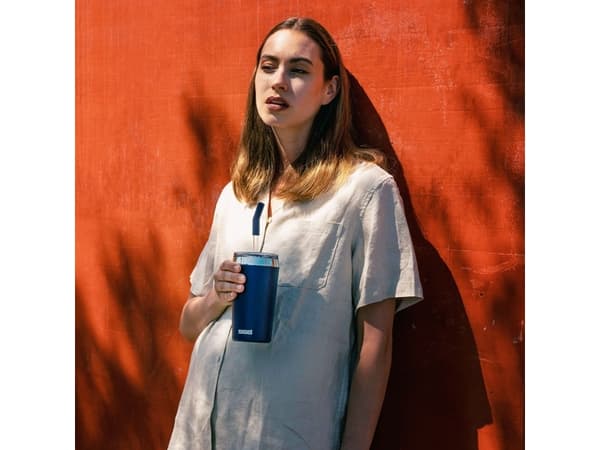 SIGG 6015.20, Blå, Silikon, Rostfritt stål, Plast, 3 h, 17 h