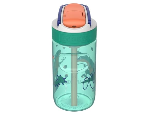 Kambukka Lagoon vannflaske for barn 400ml sjonglerende Dino