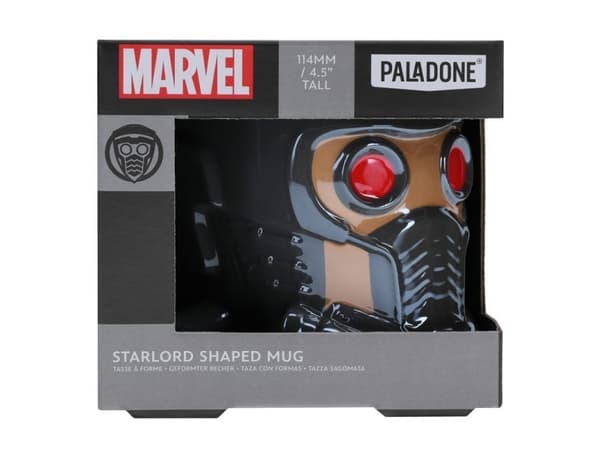 Paladone Starlord Shaped Mug, Single/enkelt, 0,55 l, Sort, Keramisk, Krus, Universell
