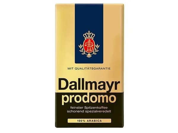 Dallmayr Prodomo 500g, 500 g, Americano, Espresso, Middels brent, 1 stykker, Veske