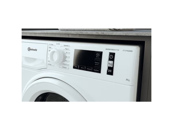 Bauknecht WM 811 A, etukuormaaja, 8 kg, B, 76 dB, 1400 rpm, A